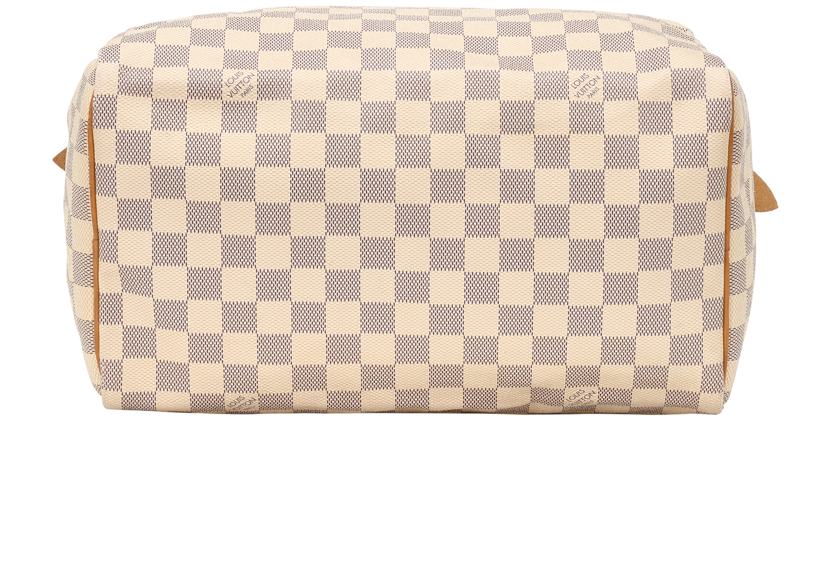 Speedy  30, &pound;795, Handbags, Blue/Cream, Canvas, Top view